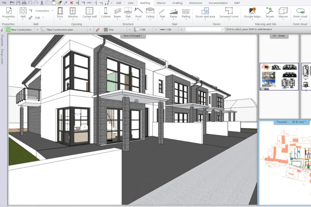 GstarBIM screenshot
