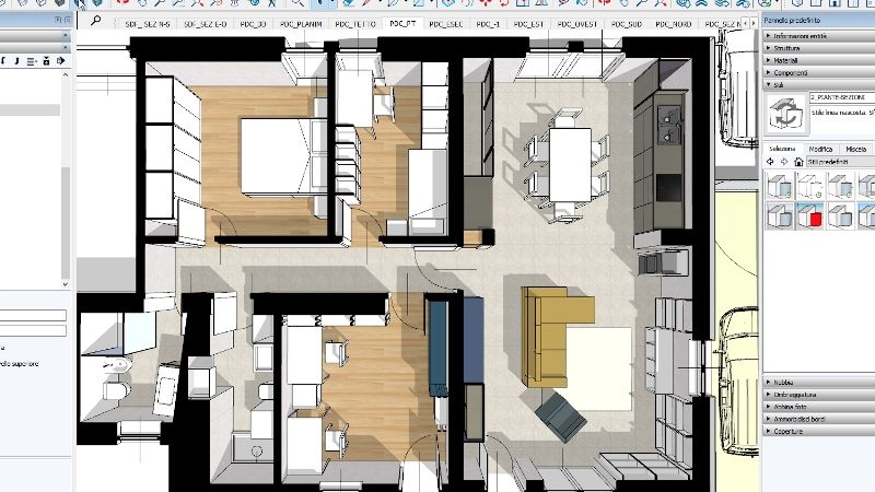 VIDEO-CORSO SketchUp per l'Architettura (6,5 ore) 4